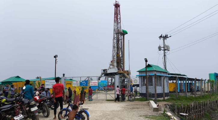 মাদারগঞ্জে গ্যাসের সন্ধান